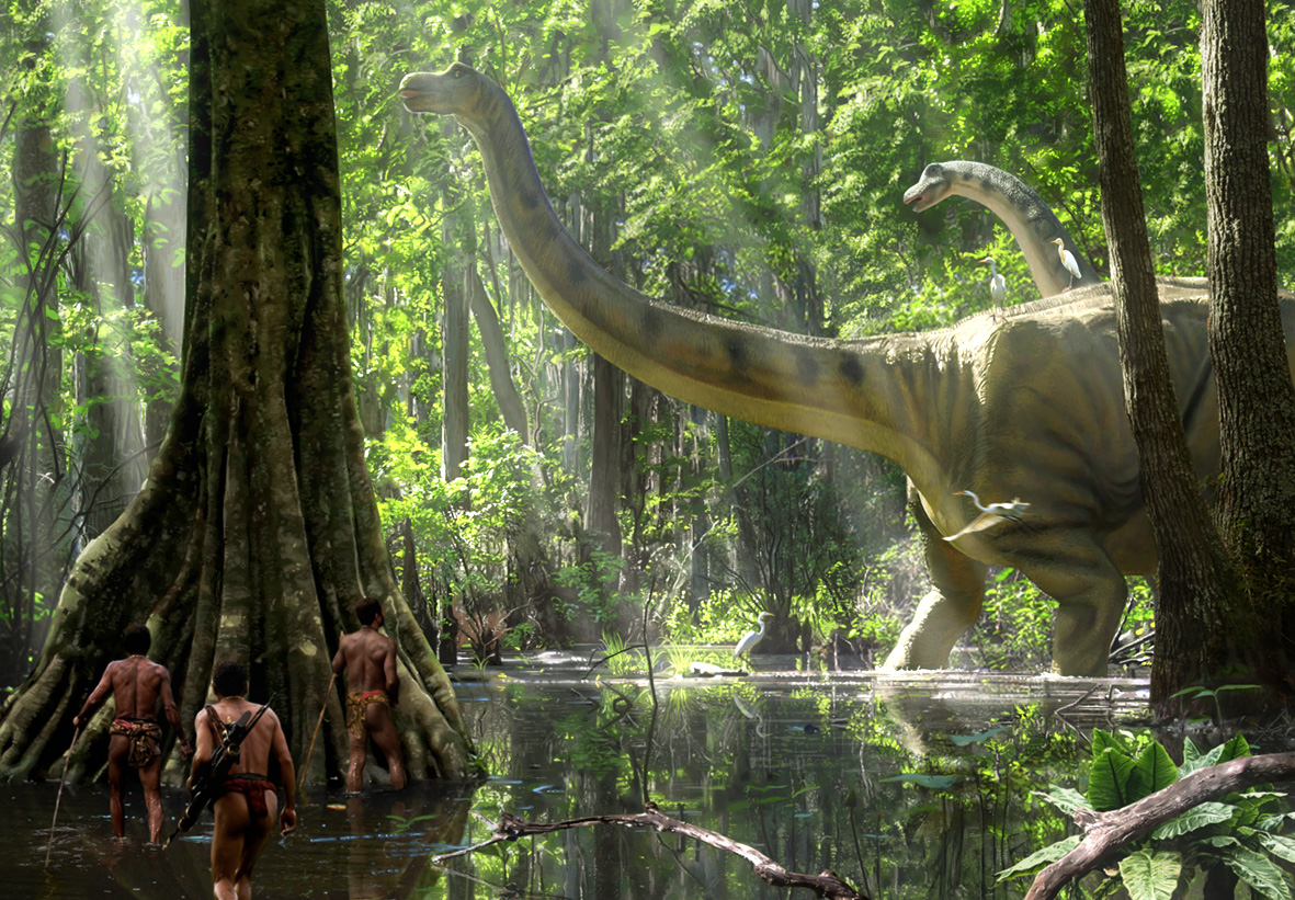 Mokele Mbembe Illustration of Mokele Mbembe